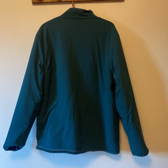 Topo Sherpa Jacket is 2 - in - 1 Size XXL Khaki color - Picture 6 of 6